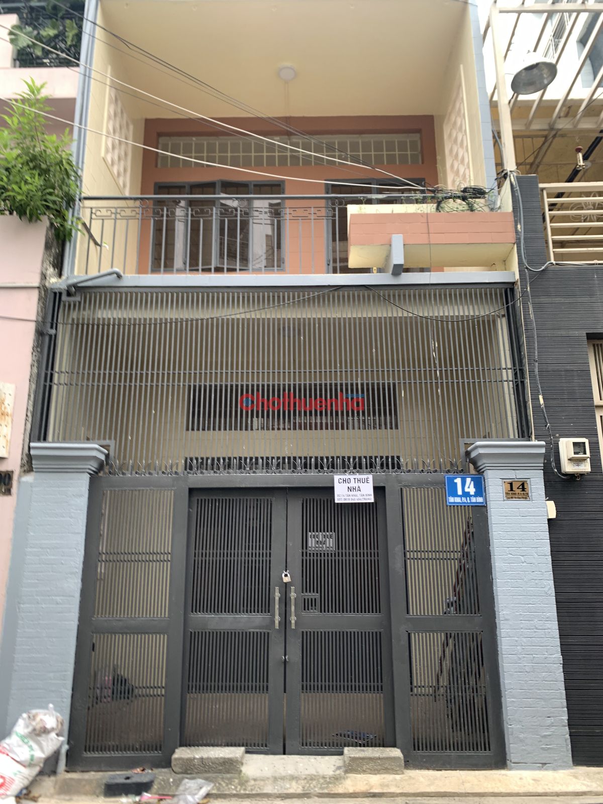 Cho thuê nhà đường Tân Khai phường 04 Quận Tân Bình HXH - DT : 4 x15m - 20 triệu