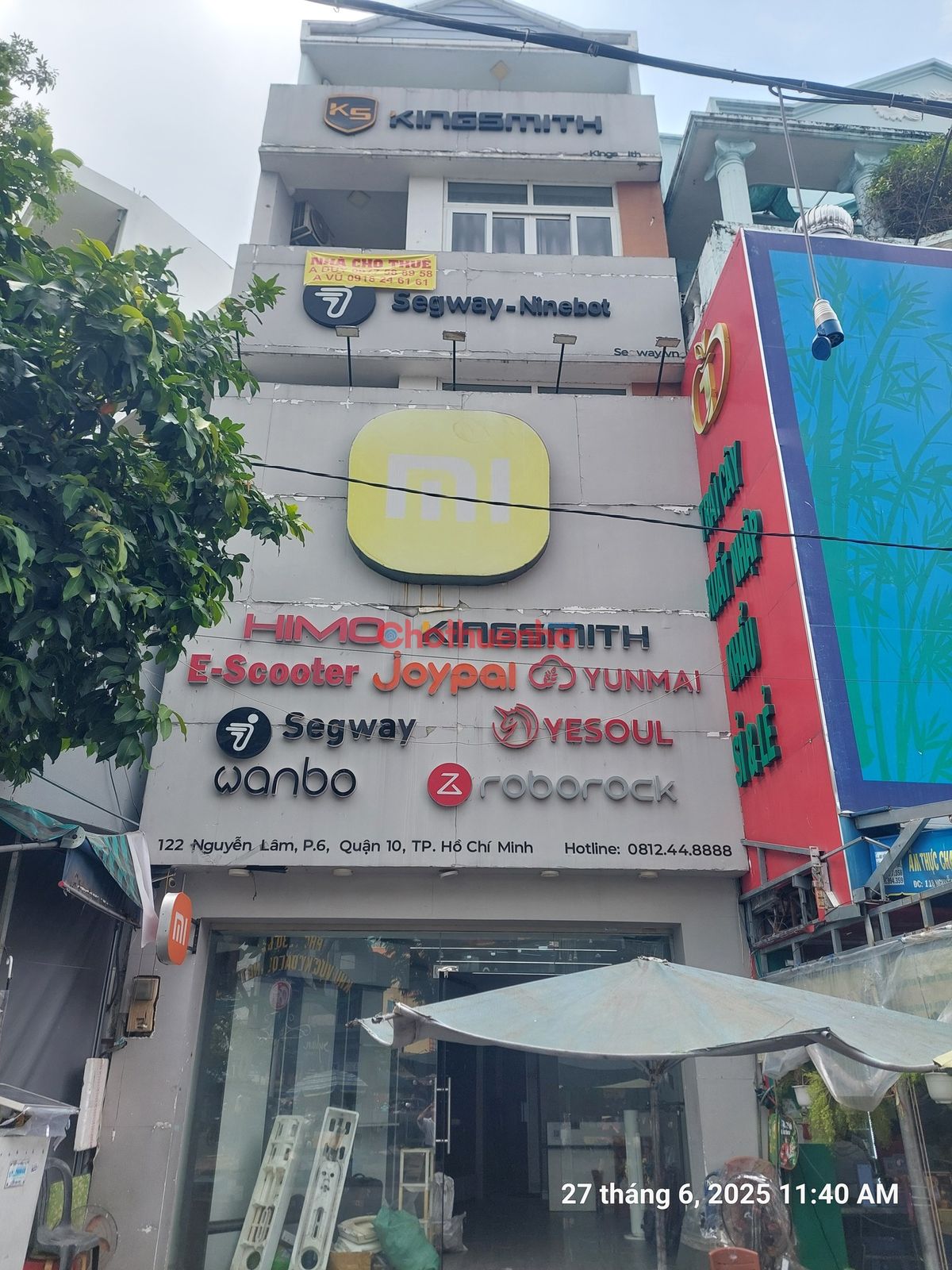 Cho thuê nhà nguyên căn Đường Nguyễn Lâm, P.6, Quận 10