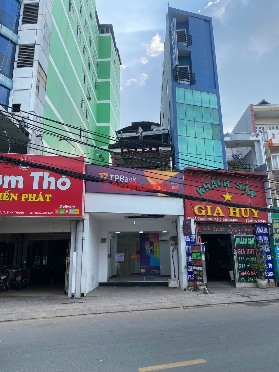 CHO THUÊ NHÀ MẶT TIỀN LÊ QUANG ĐỊNH – PHƯỜNG 5, QUẬN BÌNH THẠNH, TP HỒ CHÍ MINH