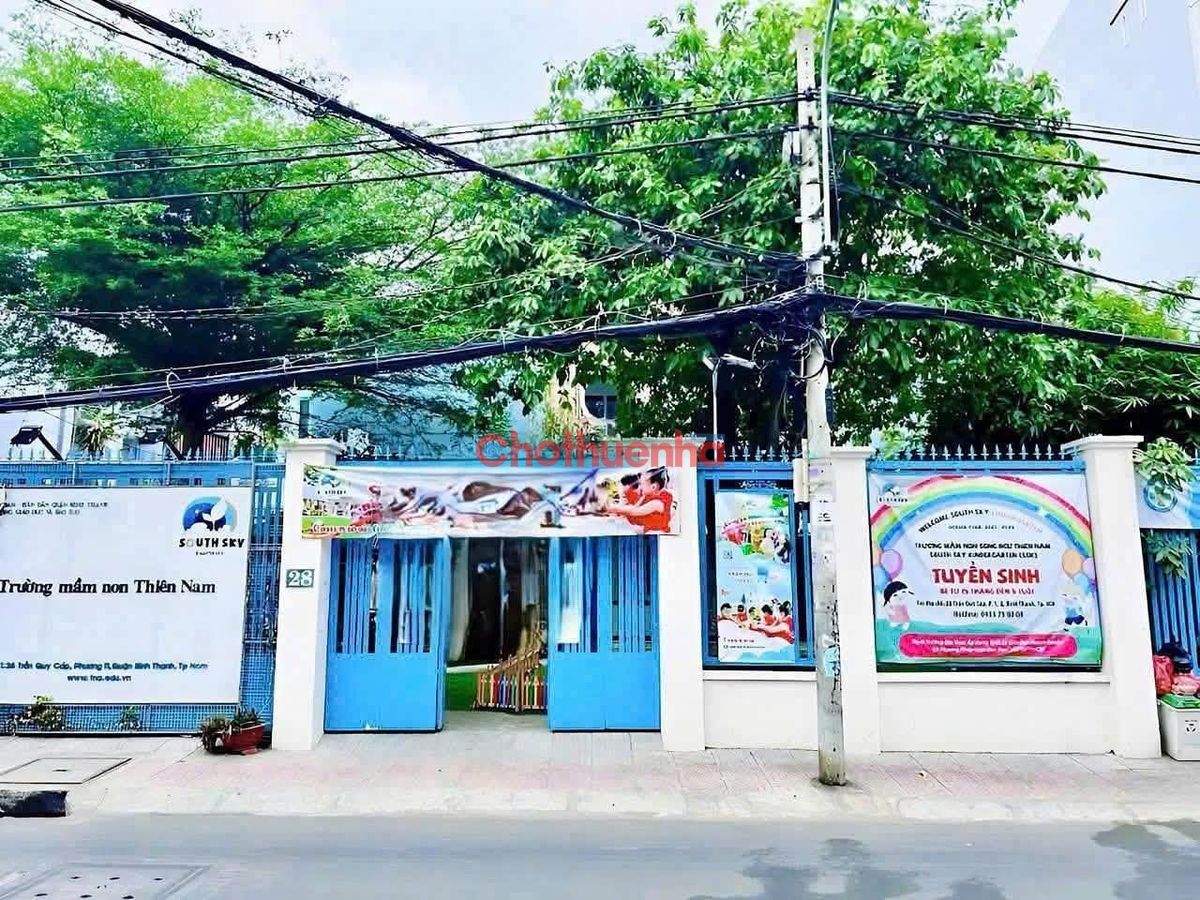 CHO THUÊ NHÀ MẶT TIỀN 28 TRẦN QUÝ CÁP, PHƯỜNG 11, QUẬN BÌNH THẠNH