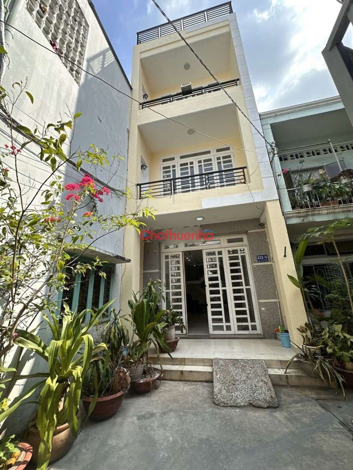 CHO THUÊ NHÀ VÕ THÀNH TRANG – TÂN BÌNH - DTSD 180M², 4PN RỘNG, GIÁ 21TR