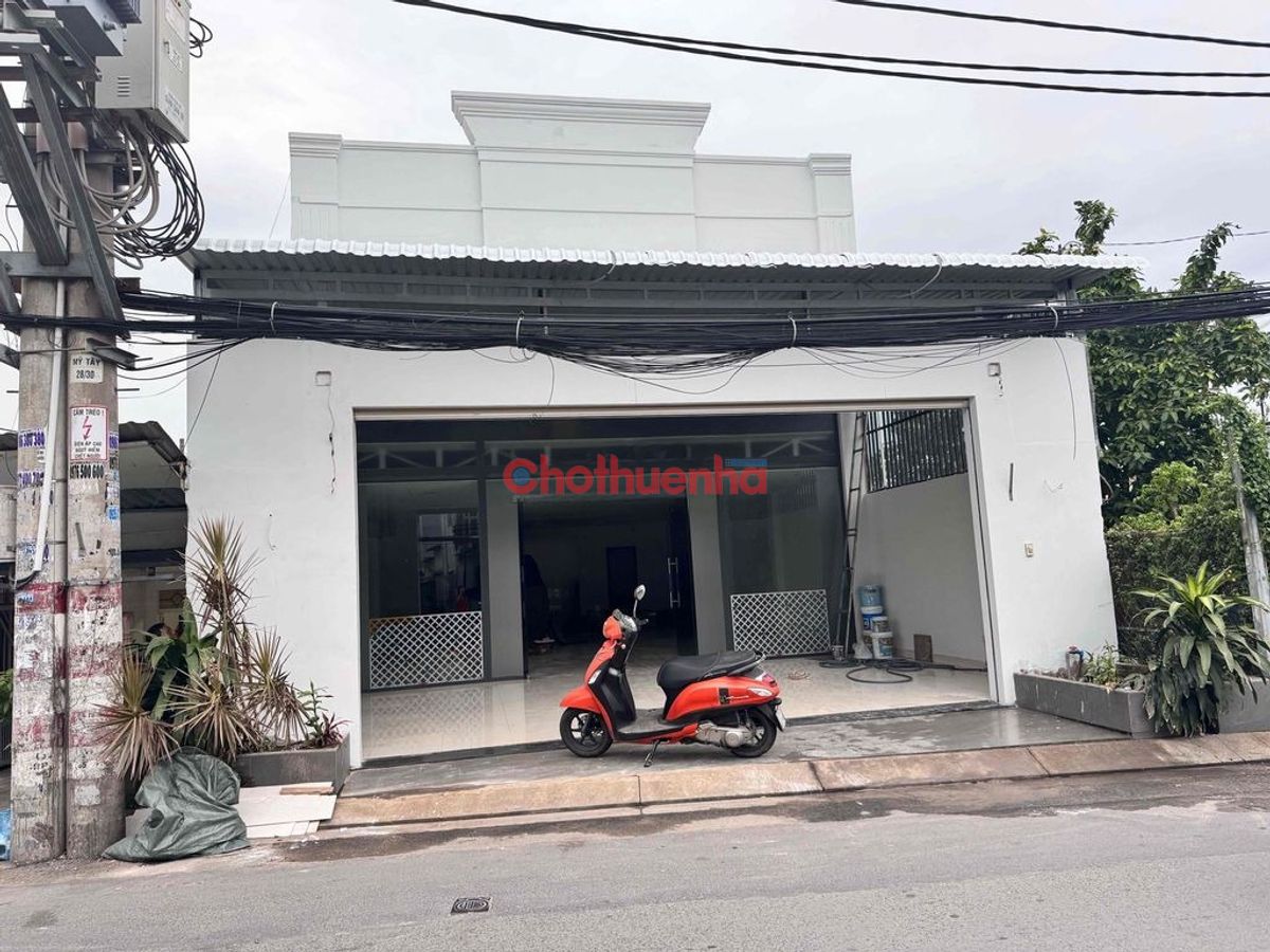 Cho thuê nhà mặt tiền quận 12