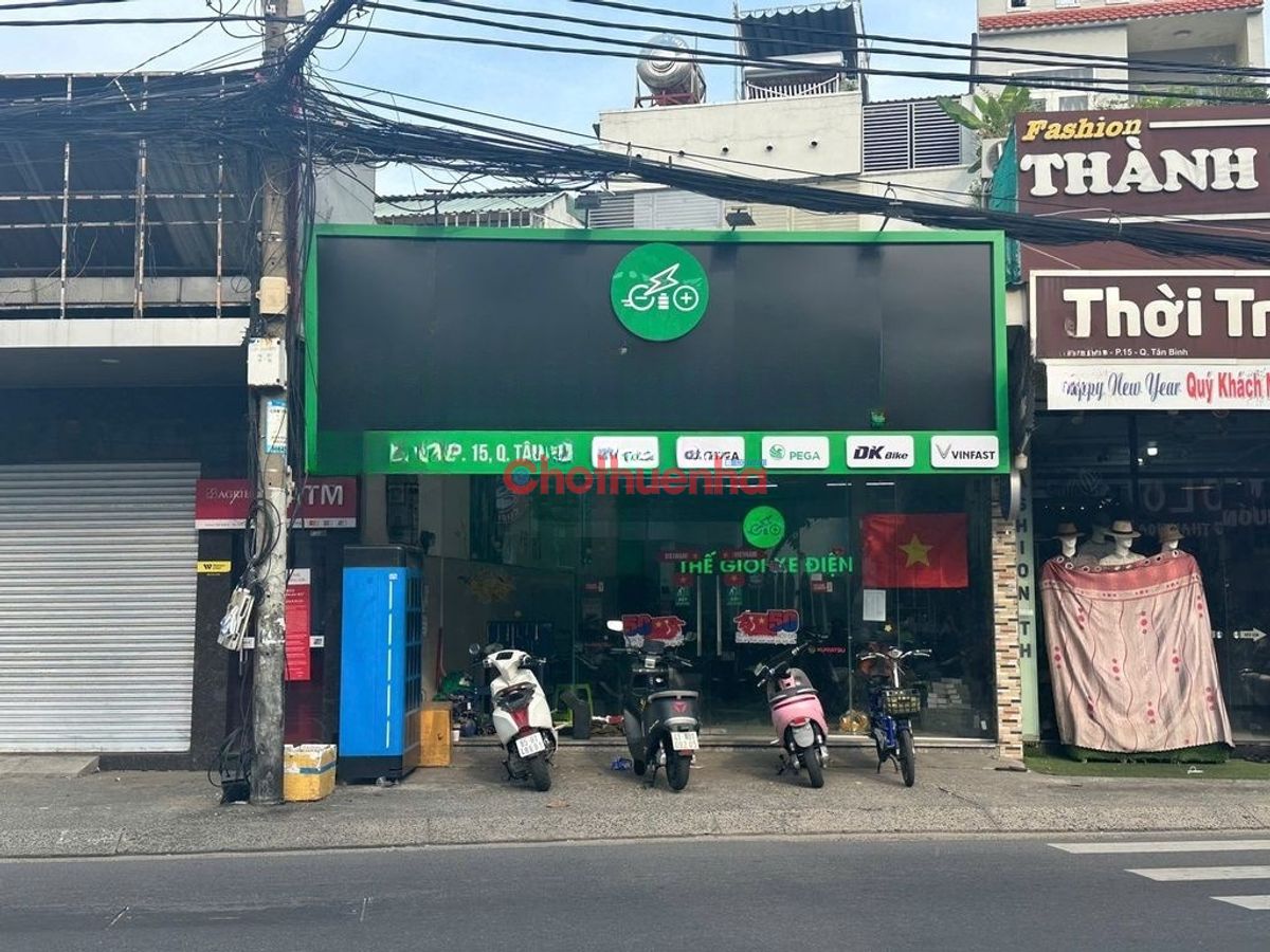 SIÊU PHẨM MẶT BẰNG MẶT TIỀN 120M2 Phan Huy Ích P15 Q.Tân Bình