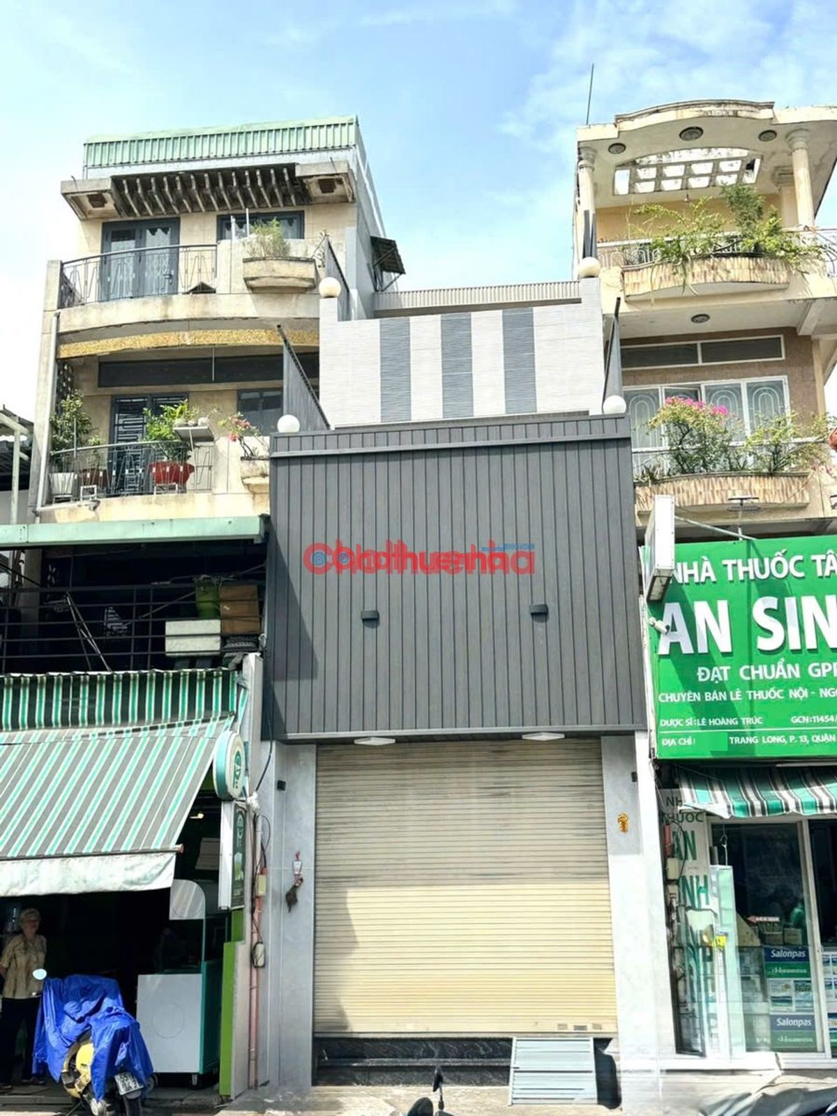  CHO THUÊ NHÀ GÓC 2 MẶT TIỀN NƠ TRANG LONG – 80M² – 3PN – 39 TRIỆU/THÁNG