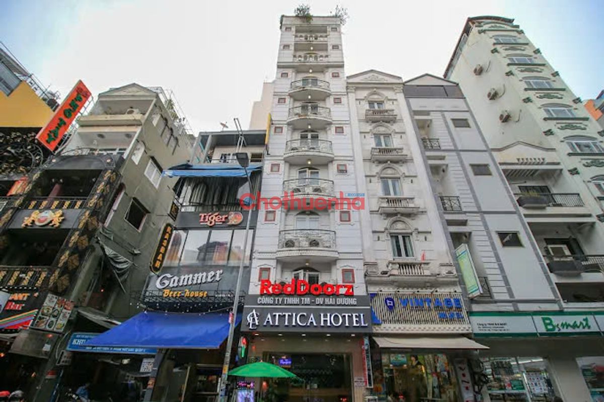 Cho thuê Khách Sạn 35 phòng đường  Bùi Viện P Phạm ngũ lão quận 1