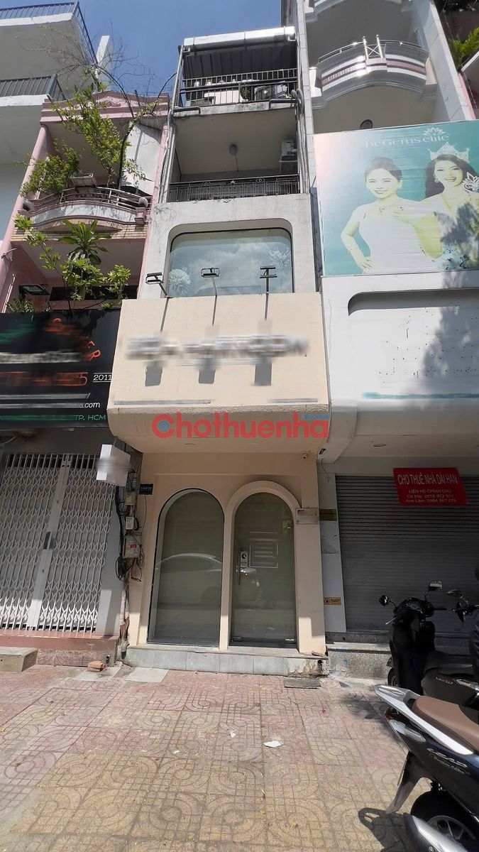 cho thuê nhà nguyên căn mặt đường Nguyễn Thiện Thuật, Phường 3, Quận 3 giá thuê 35tr