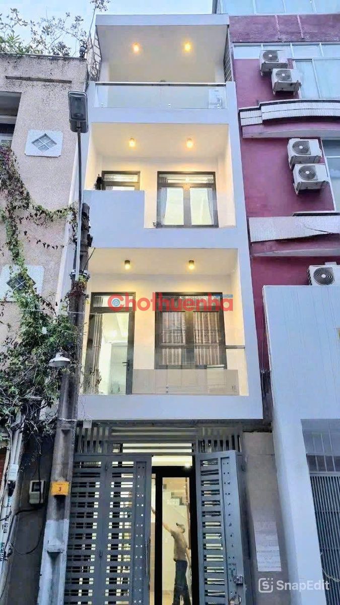 Cho thuê nhà nguyên căn Hòa Hảo, Quận 10 - 3PN 4WC máy lạnh - Nhà mới