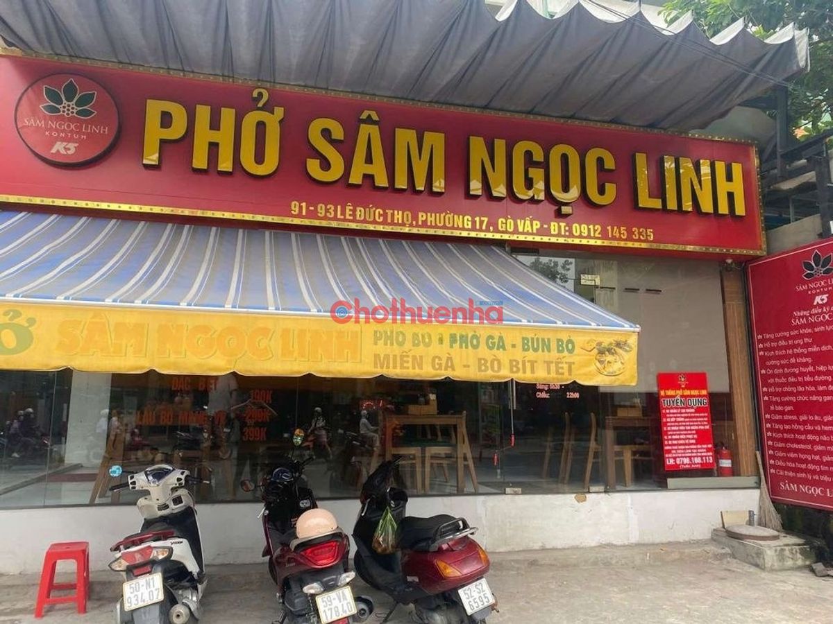 Cho Thuê Nhà Mặt Tiền Lê Đức Thọ, Phường 17, Quận Gò Vấp