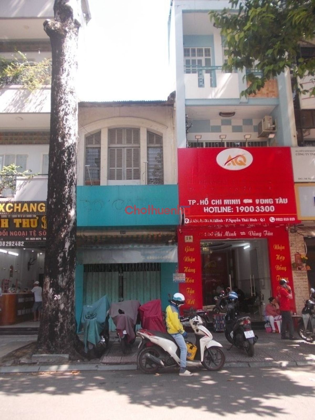 Cho thuê nhà mặt tiền đường Nguyễn Thái Bình, Quận 1 . Giá chỉ 35 triệu 