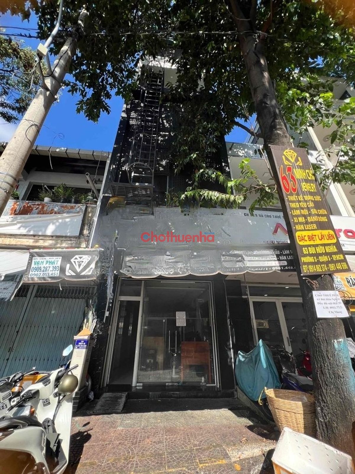 CHO THUÊ MẶT BẰNG BÙI HỮU NGHĨA BÌNH THẠNH