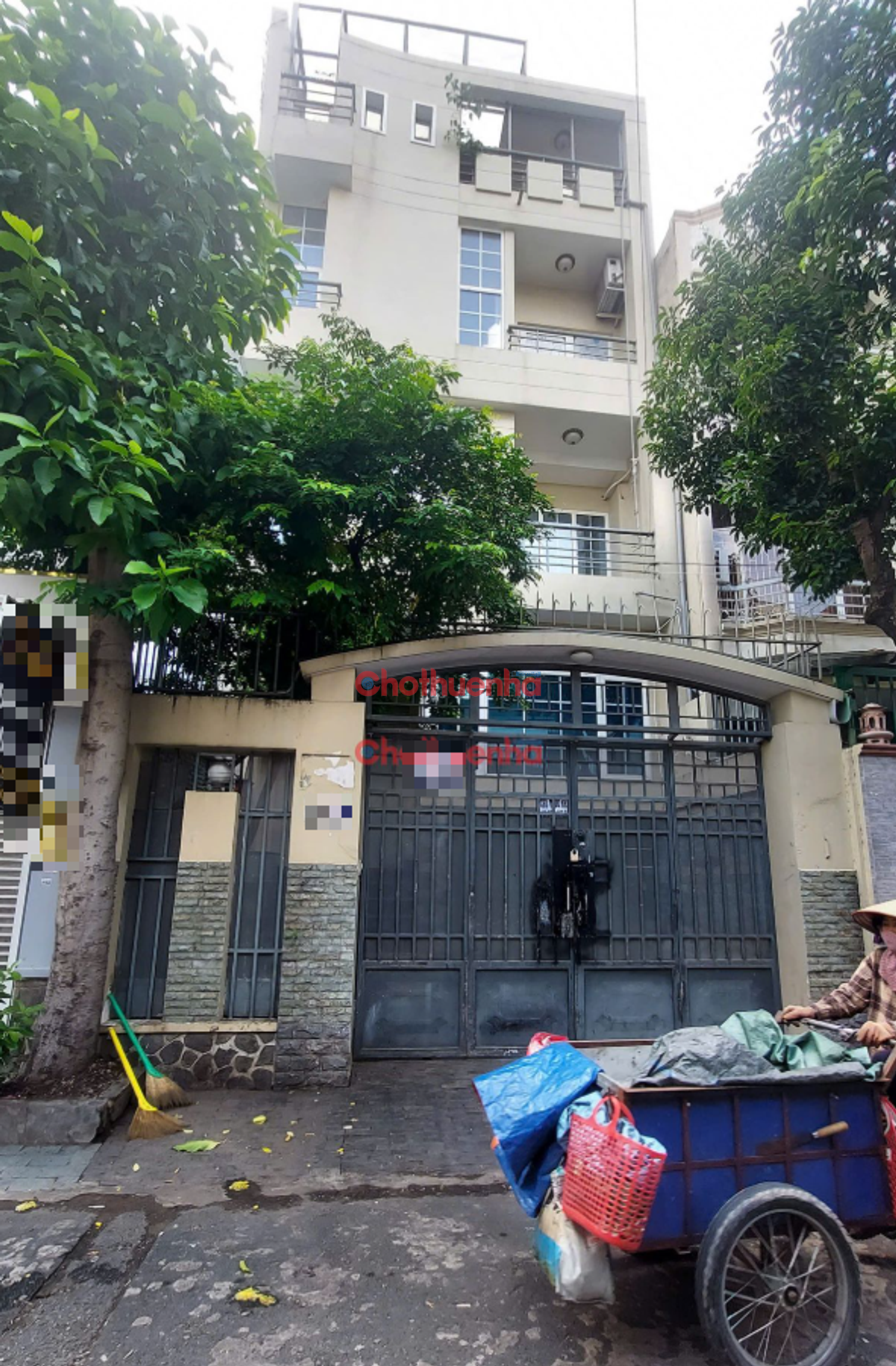 cho thuê nhà Hẻm Xe Tải Phường 13, Quận Tân Bình, ngang 6m dài 21m có hầm
