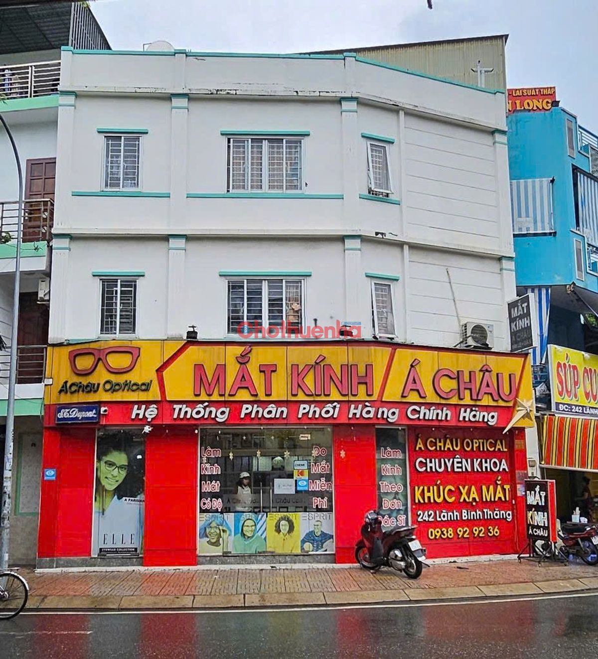 Góc 2 mặt tiền lãnh bình thăng cho thuê