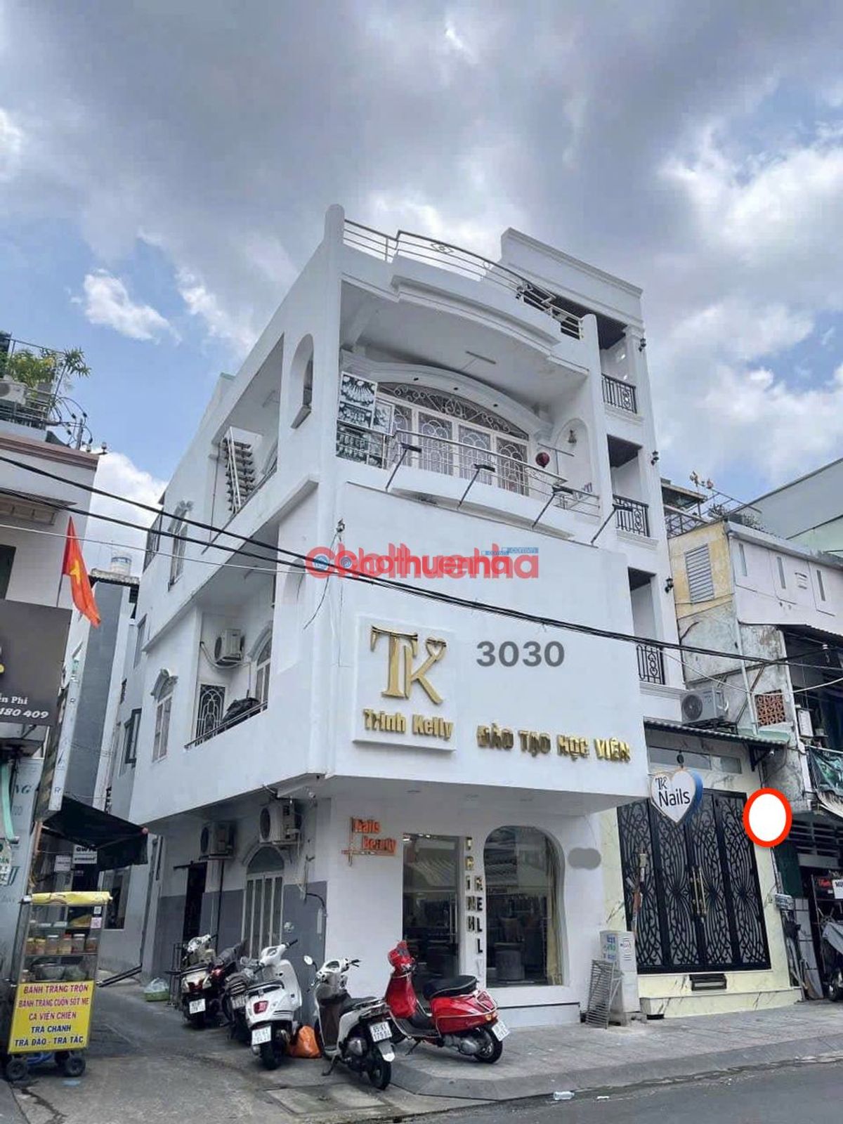 Cho thuê nhà Góc 2 Mặt Tiền Trần Khắc Chân Quận 1