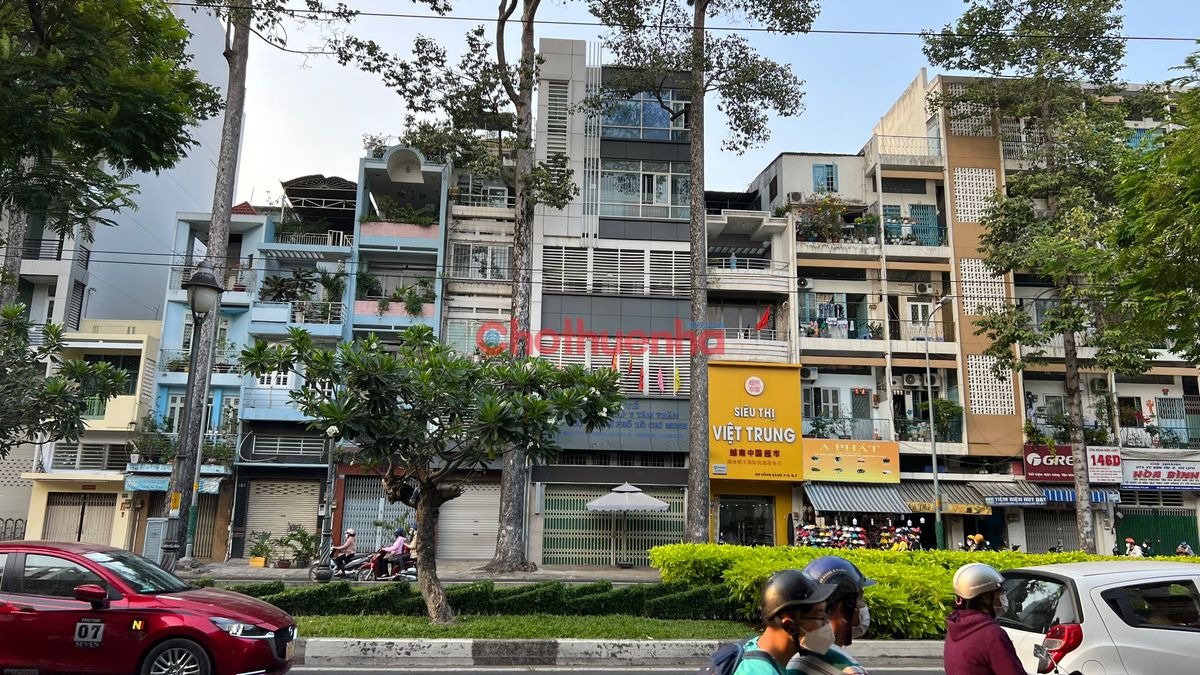 Cho thuê Nhà Mặt tiền Hồng Bàng, Quận 6 (4,2*34m) Trệt 2 Lầu
