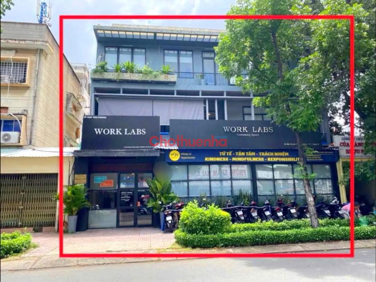 Cho thuê nhà MT Huyện Thanh Quan. P Võ Thị Sáu Quận 3. DT 11x20m nhà 4 tầng 