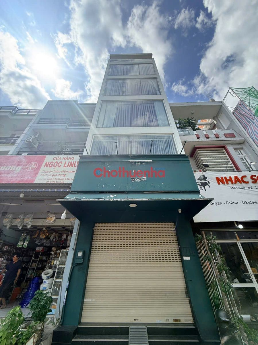 CHO THUÊ NHÀ 4.5x20M, CÓ THANG MÁY, MẶT TIỀN ĐƯỜNG TÂY THẠNH, TÂN PHÚ