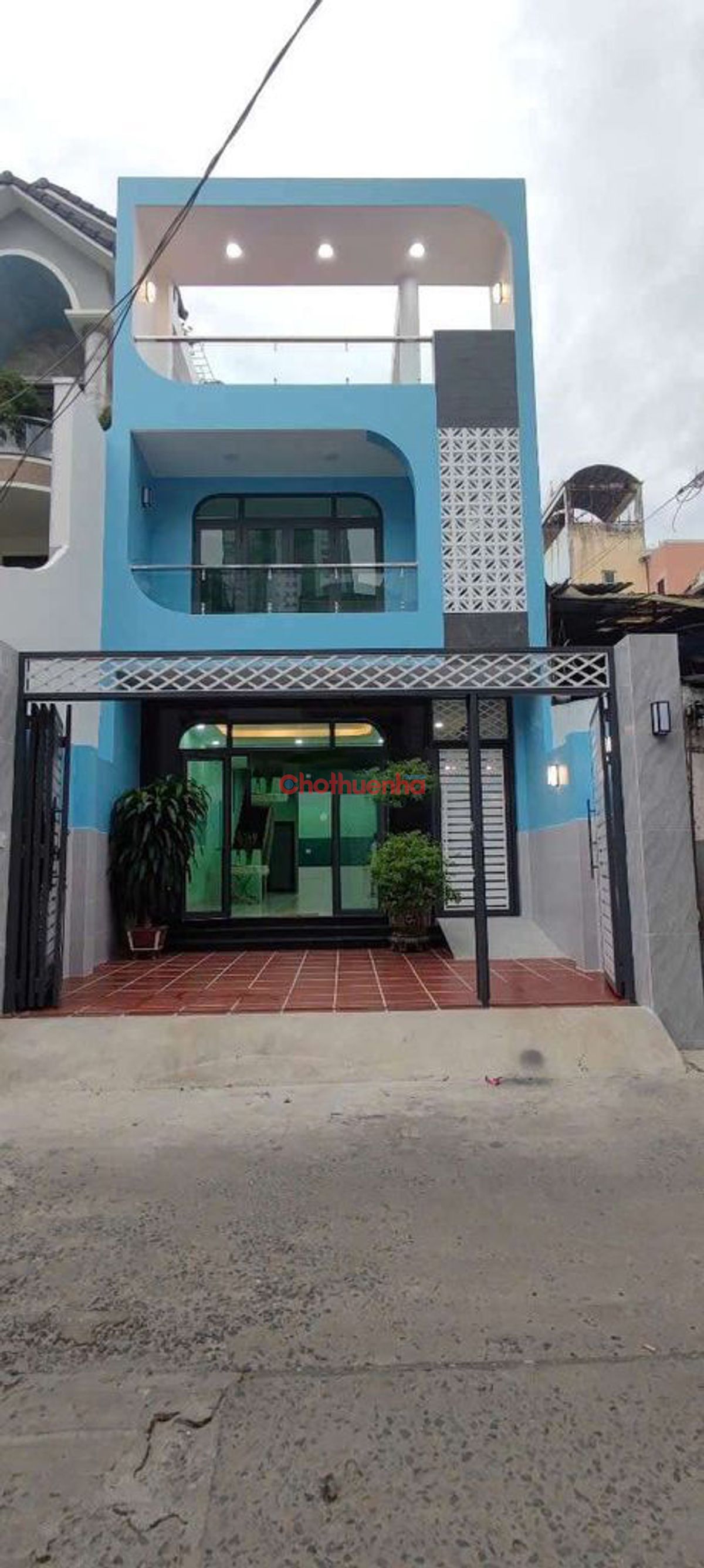 Cho thuê nhà Đường 3/2, Phường 14, Quận 10, Tp Hồ Chí Minh - HXH NHÀ MỚI XÂY DỰNG