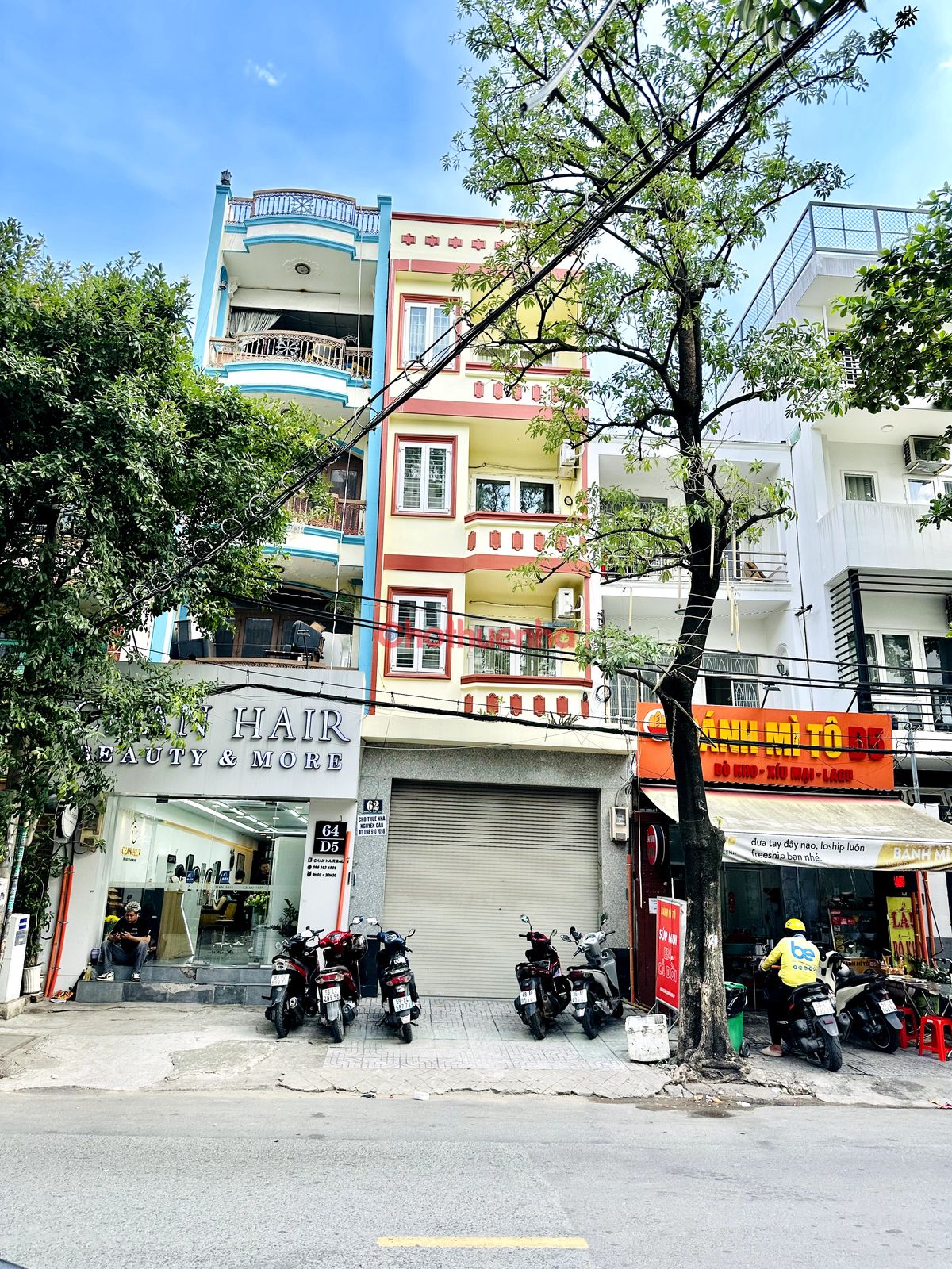 Cho thuê nhà mặt tiền đường D5, Phường 25, Bình Thạnh