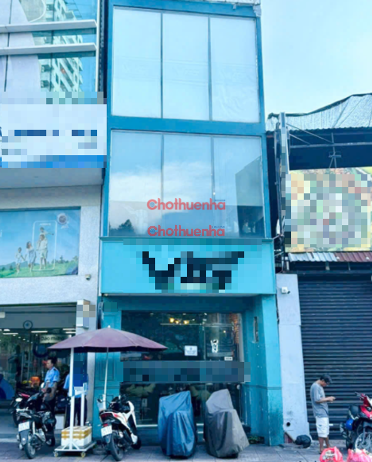 Cho thuê nhà mặt tiền Hoàng Sa, P.11, Quận 3 - 4 tầng, cầu thang cuối nhà 