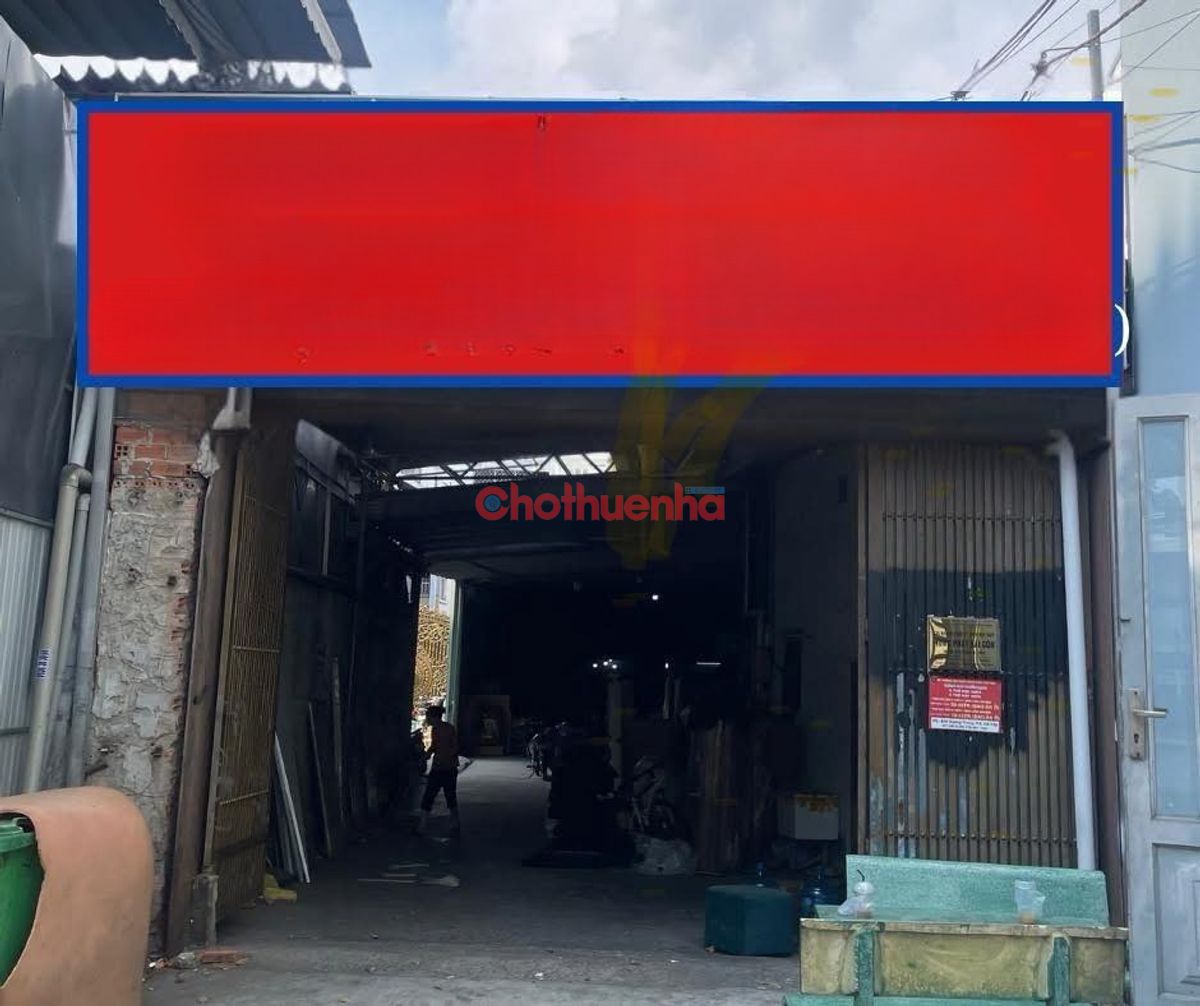 Cho thuê kho xưởng diện tích >1000m2, mặt tiền Quang Trung, Phương 8, Gò Vấp