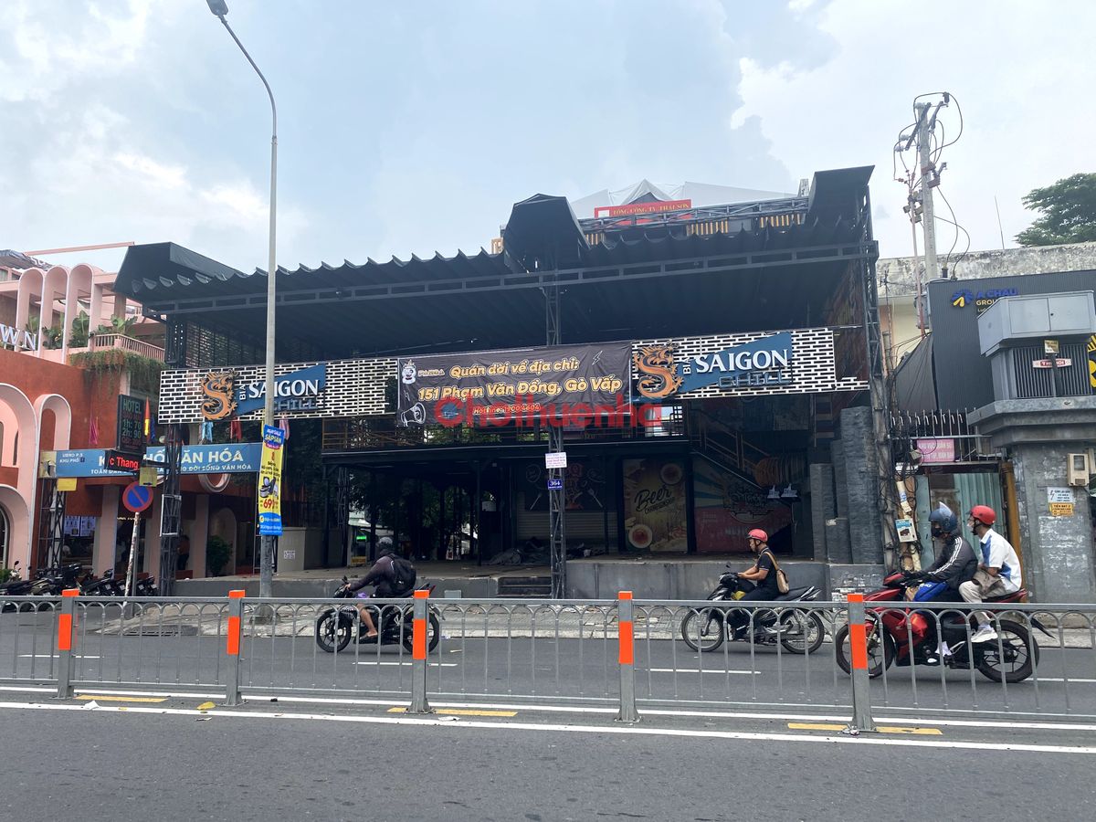 Cho thuê nhà Góc MT đường Phan Văn Tri, Gò Vấp - DTSD Hơn 600m2