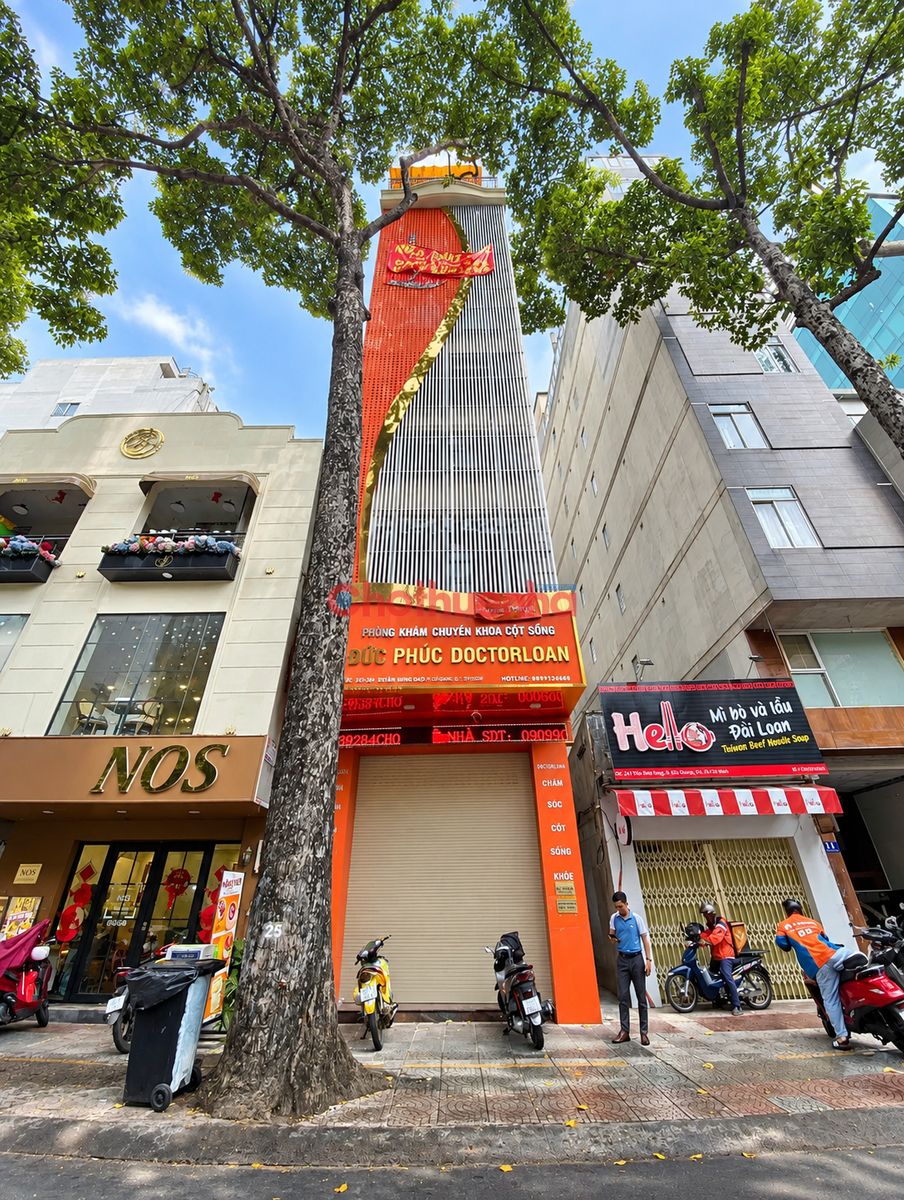 CHO THUÊ NHÀ MẶT TIỀN TÔN THẤT TÙNG Q1 – 623M² SÀN, 6 LẦU, HỢP VĂN PHÒNG & DỊCH VỤ