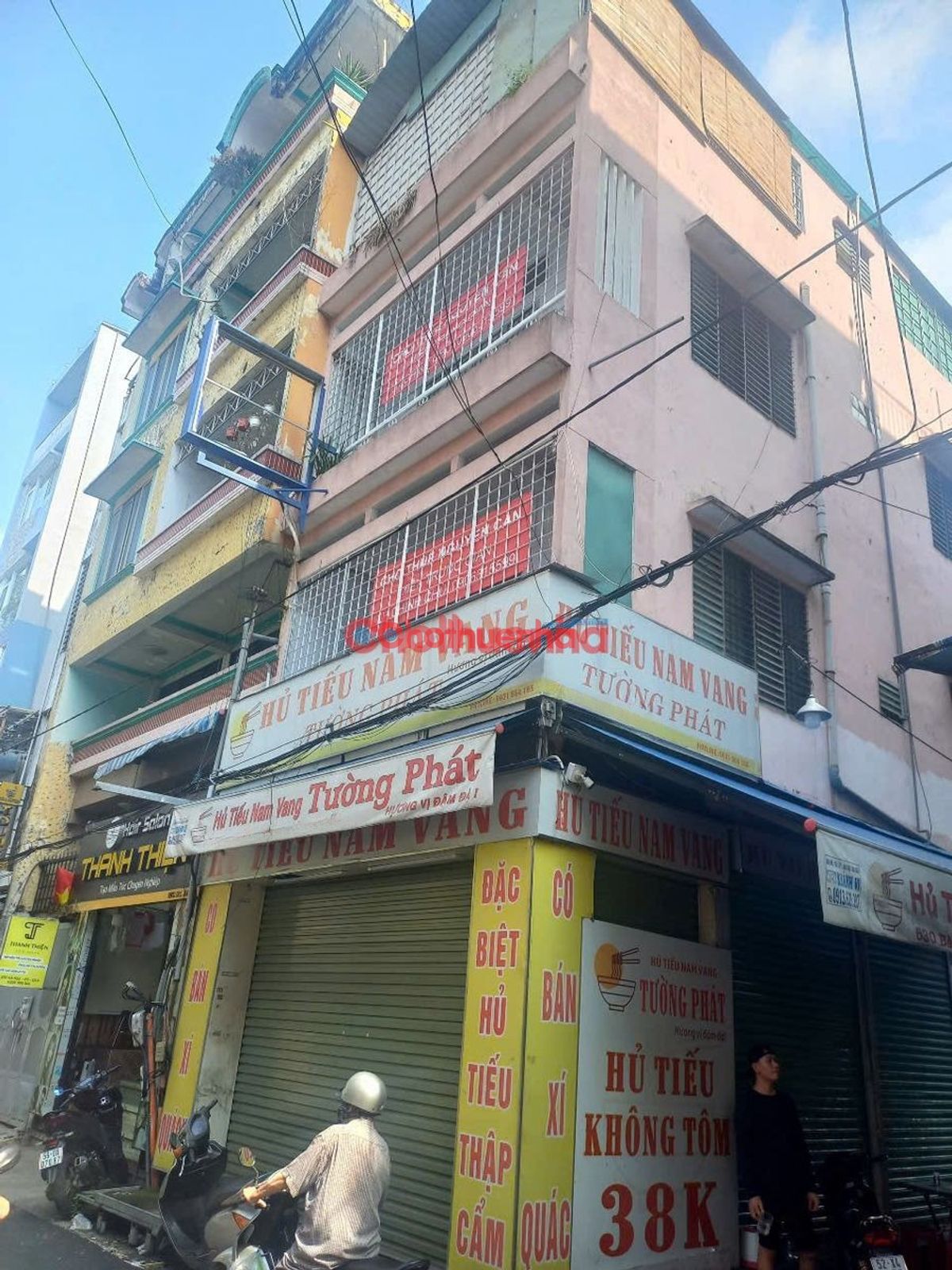 Cho thuê nhà mặt tiền đường Bà Hạt, Phường 6, Quận 10.