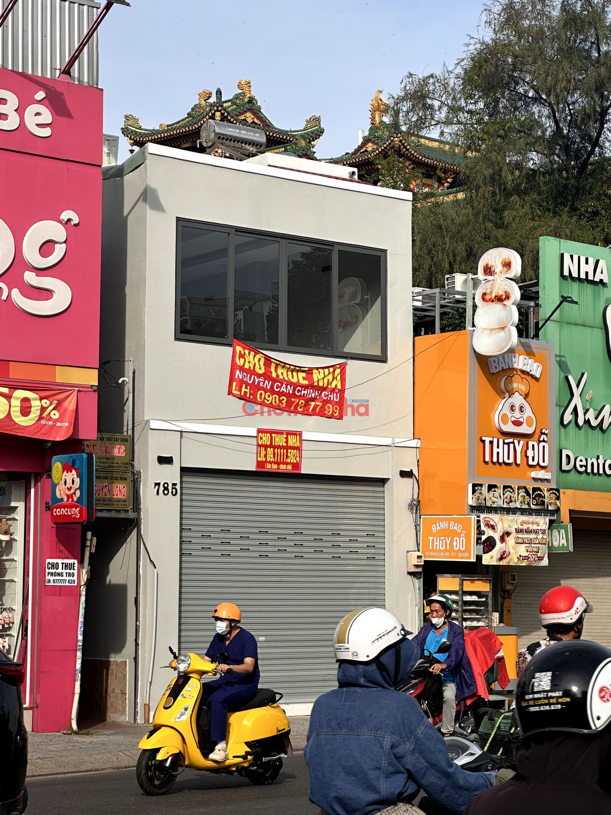 Cho thuê nhà mặt tiền - Phan Văn Trị, Gò Vấp