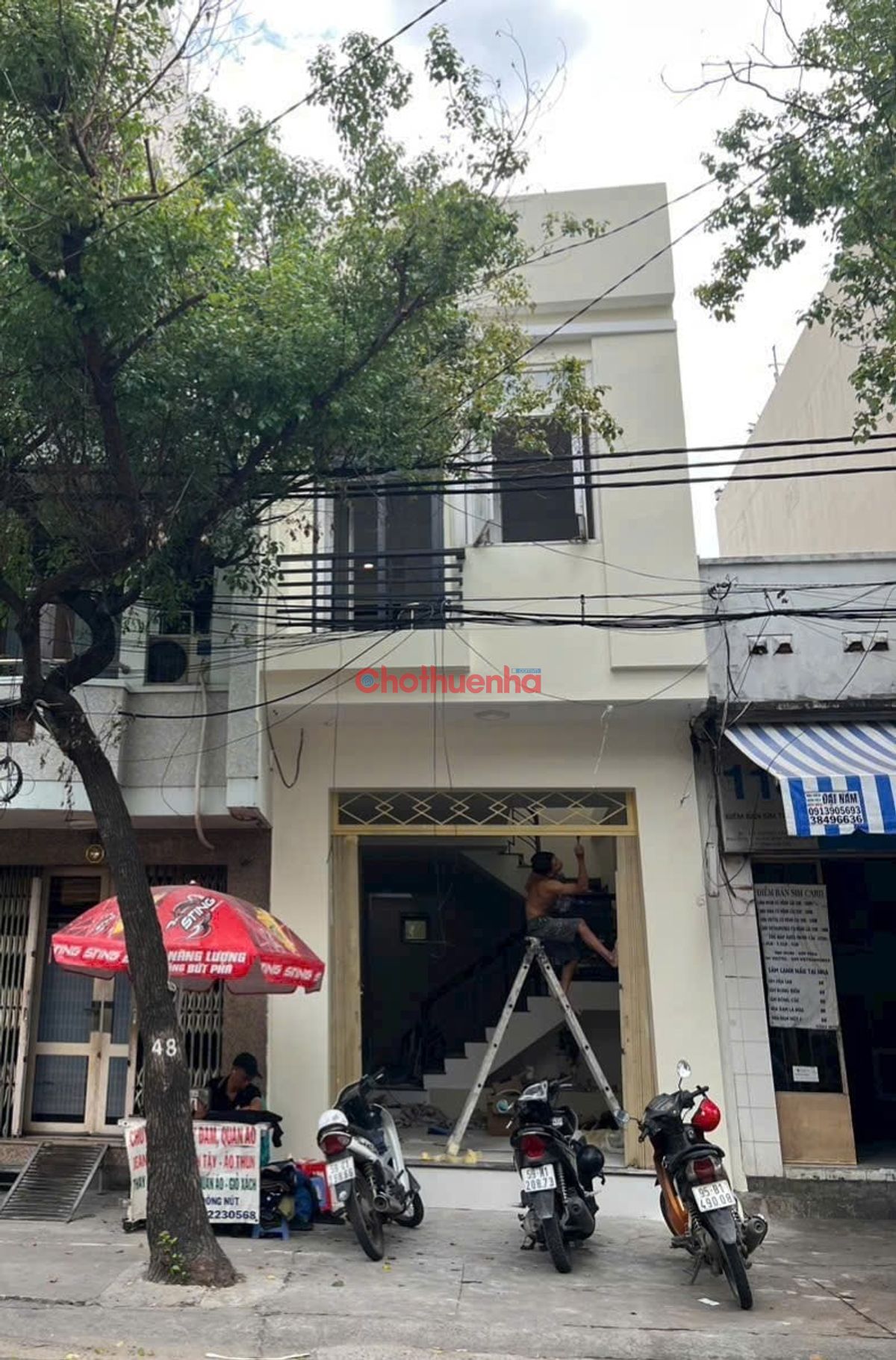 Cho thuê nhà mặt tiền kinh doanh đường Vạn Kiếp, Phường 3, Quận Bình Thạnh.