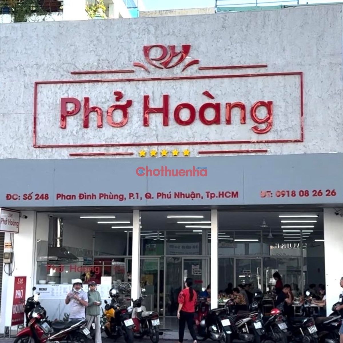 CHO THUÊ NHÀ  MẶT TIỀN PHAN ĐÌNH PHÙNG PHÚ NHUẬN. 1050m2