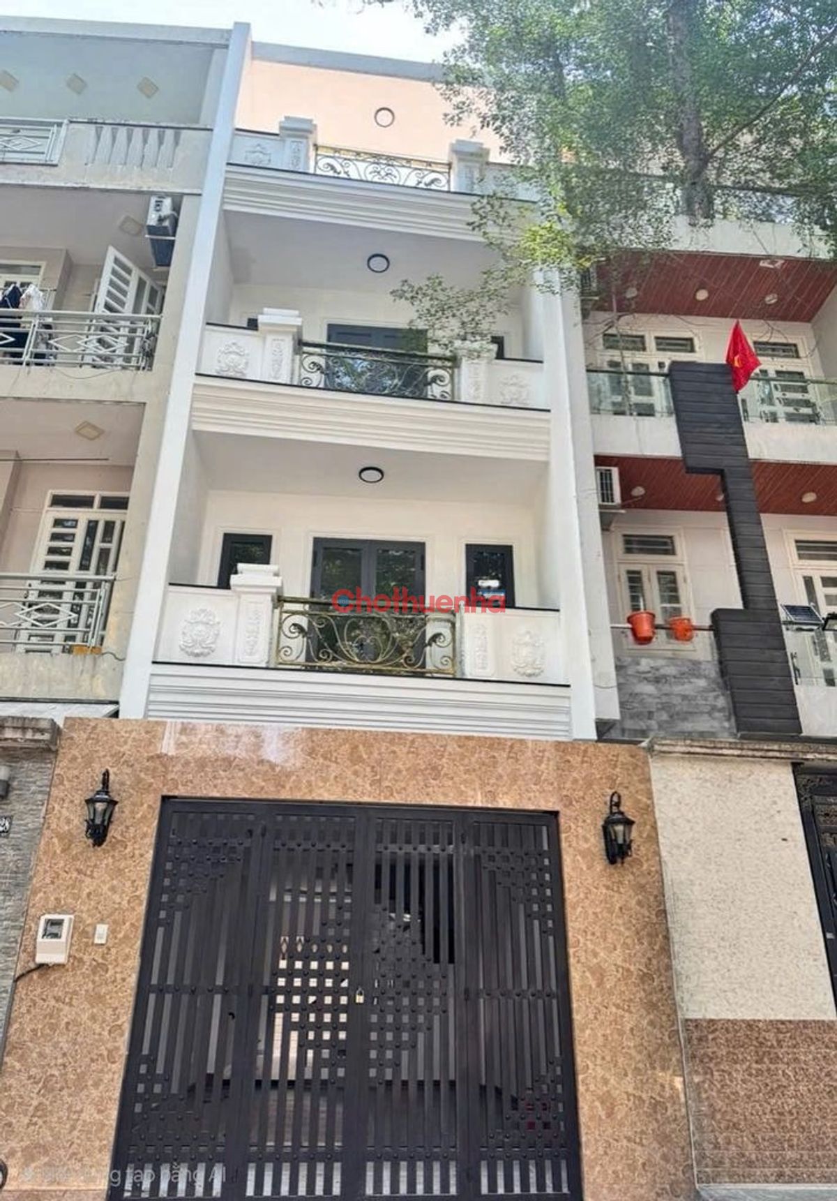 Cho thuê nhà Trần Thái Tông, Phường 15, Quận Tân Bình thông ra Nguyễn Sỹ Sách. 