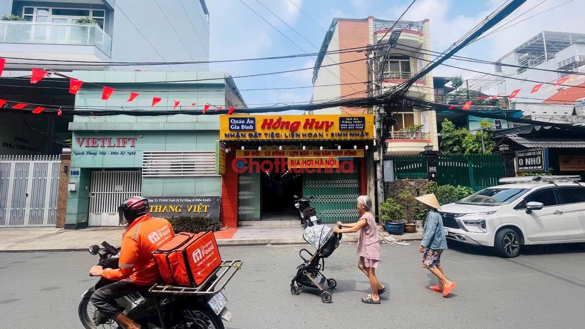 Cho thuê mặt bằng kinh doanh đường A4, phường 12, Tân Bình - Ngang 6 Dài 33
