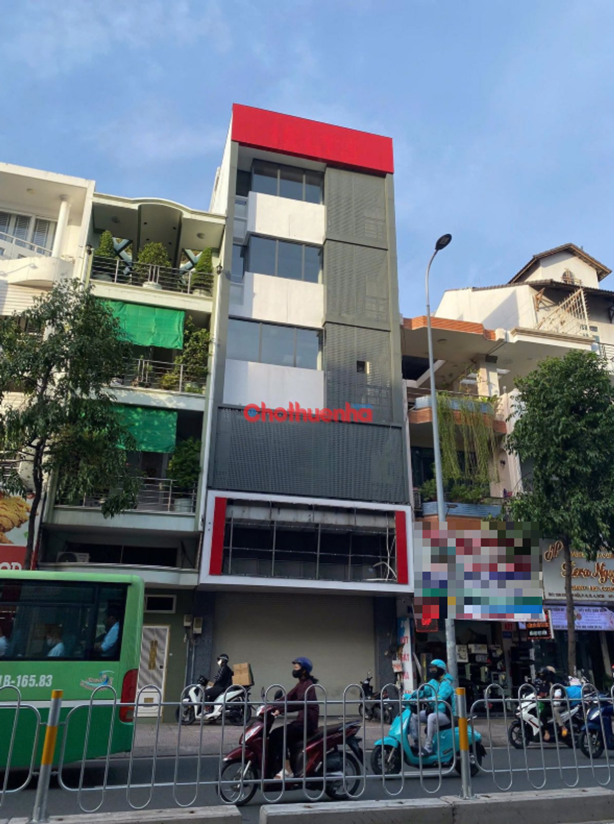 Cho thuê nhà Mặt tiền Khánh Hội, Phường 6, Quận 4. Trệt lửng 5 lầu 10pn 10wc