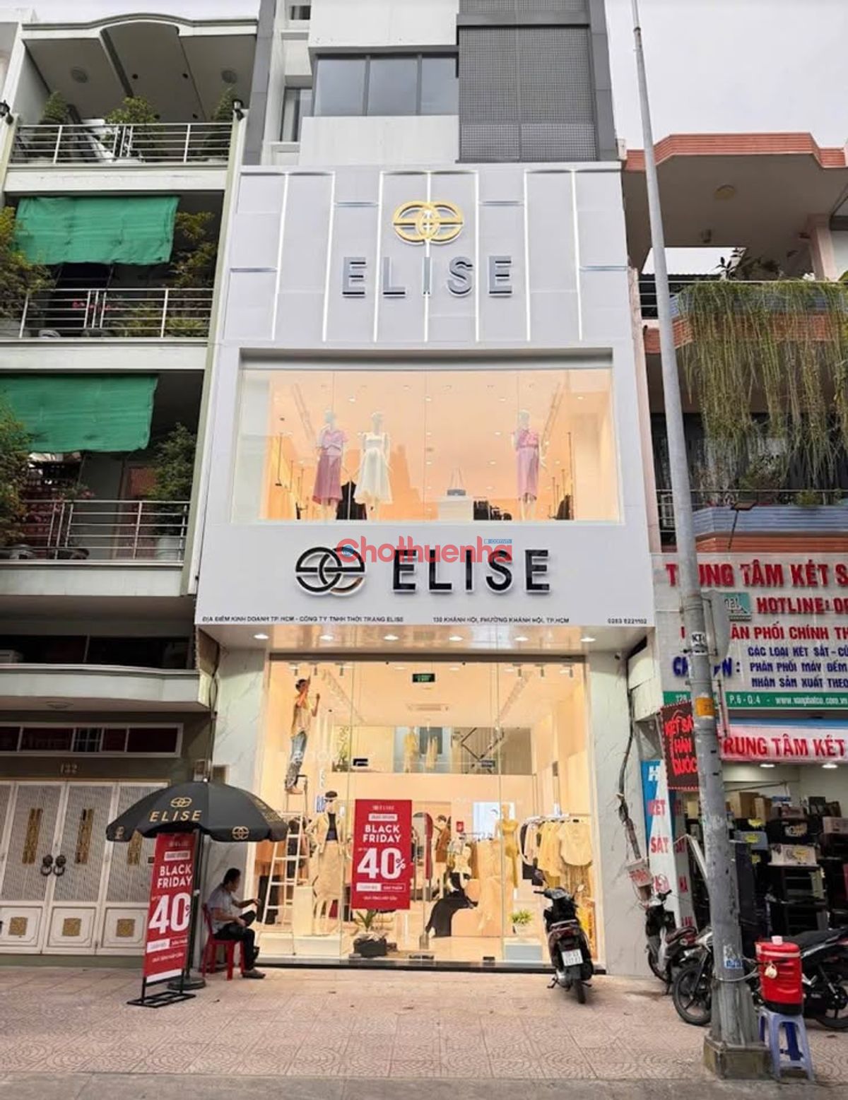 CHO THUÊ NHÀ MẶT TIỀN ĐƯỜNG KHÁNH HỘI, PHƯỜNG 6, QUẬN 4, DTSD 500M2