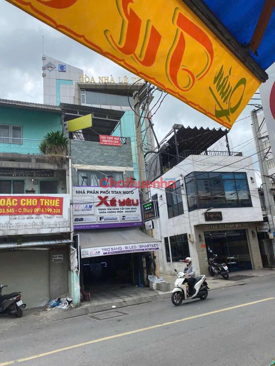 Cho thuê nhà mặt tiền Phan Văn Trị