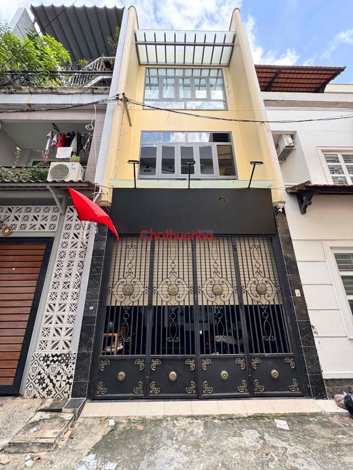 Cho thuê nhà MT Mê Linh Phường 19 Quận Bình Thạnh 