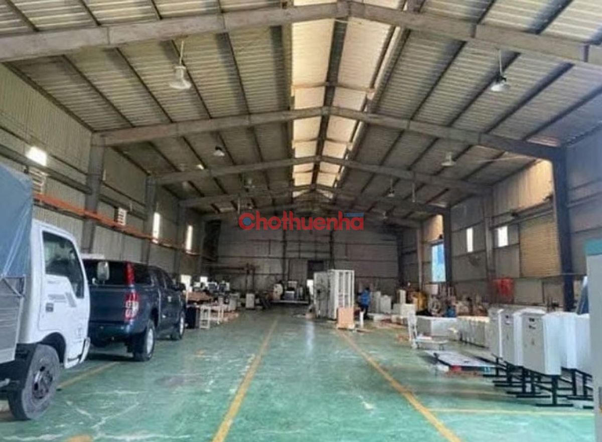 CHO THUÊ NHÀ XƯỞNG VƯỜN LÀI, AN PHÚ ĐÔNG, QUẬN 12 – 1.432M² – XE TẢI VÀO TẬN NƠI
