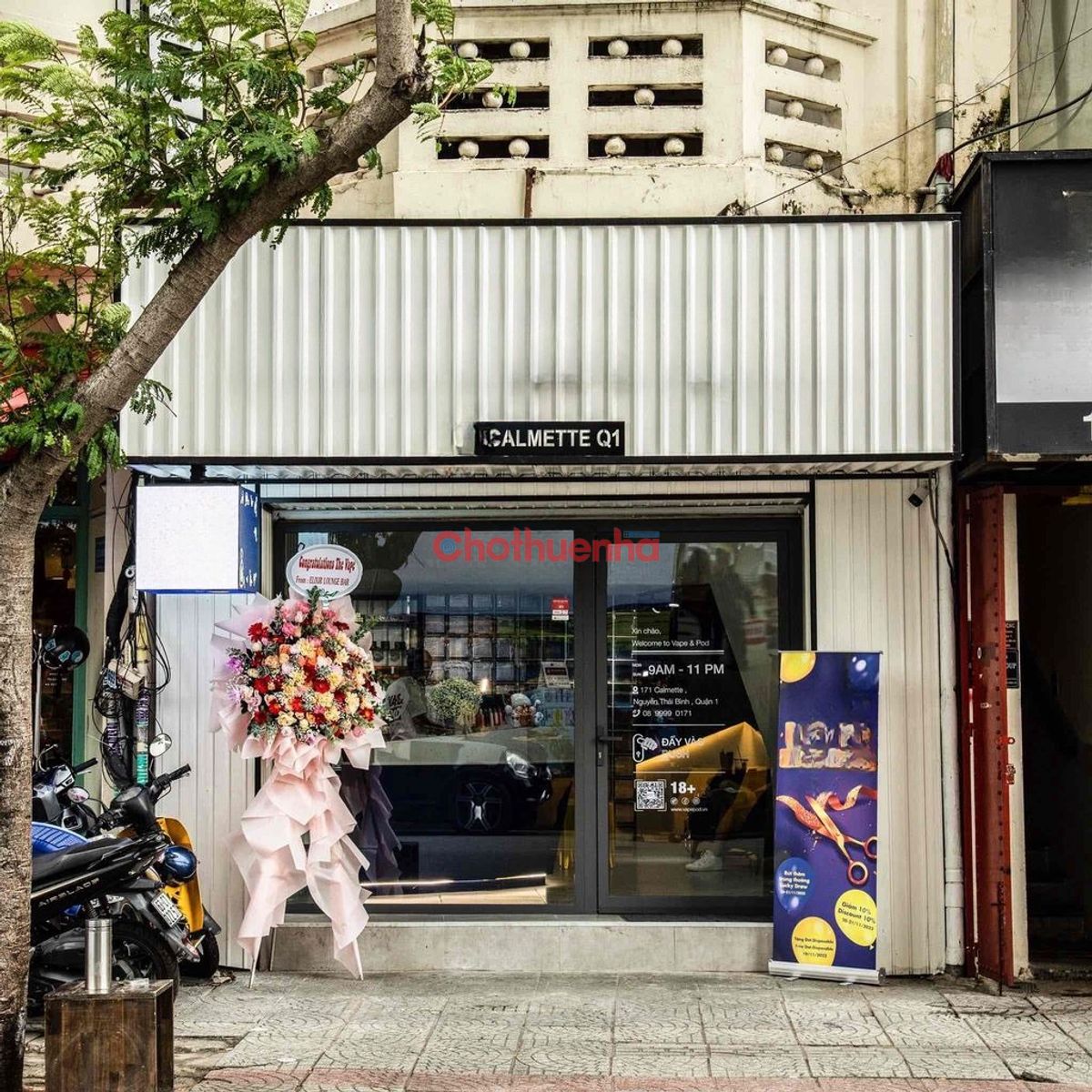 Cho thuê mặt bằng Calmette, Phường Nguyễn Thái Bình, Quận 1.