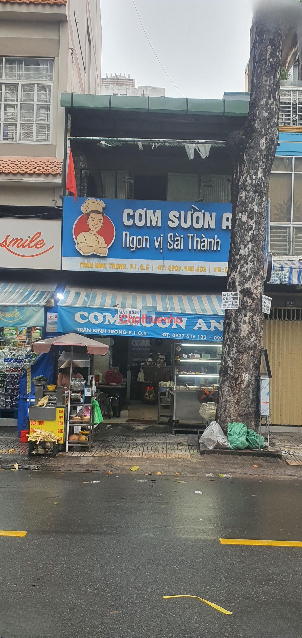 CHO THUÊ MẶT TIỀN ĐƯỜNG KINH DOANH TRẦN BÌNH TRỌNG, Q.5