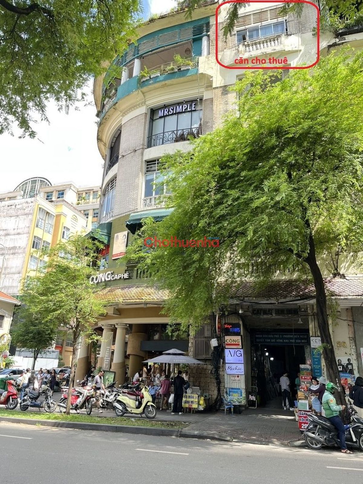 Cho thuê MB Lầu 4 Lý Tự Trọng 100M2 - Phường Bến Nghé, Quận 1
