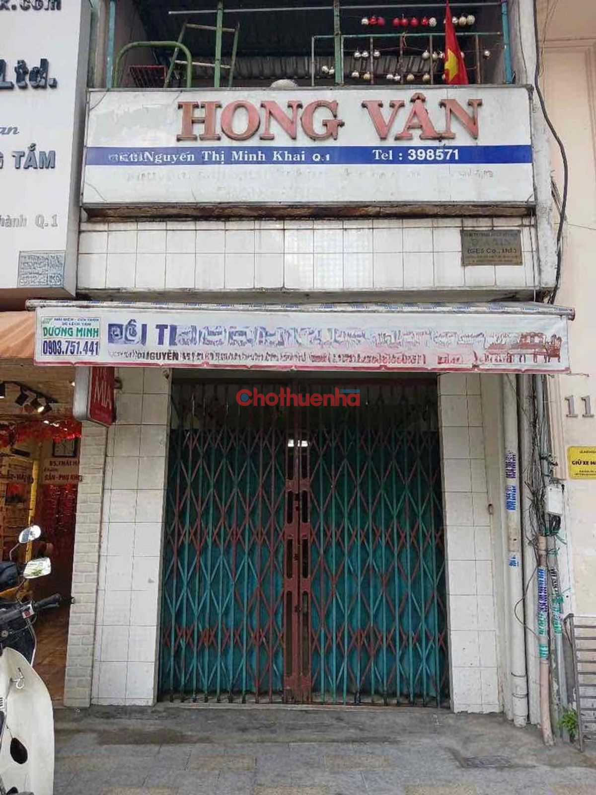 cho thuê mặt bằng Nguyễn Thị Minh Khai quận 1