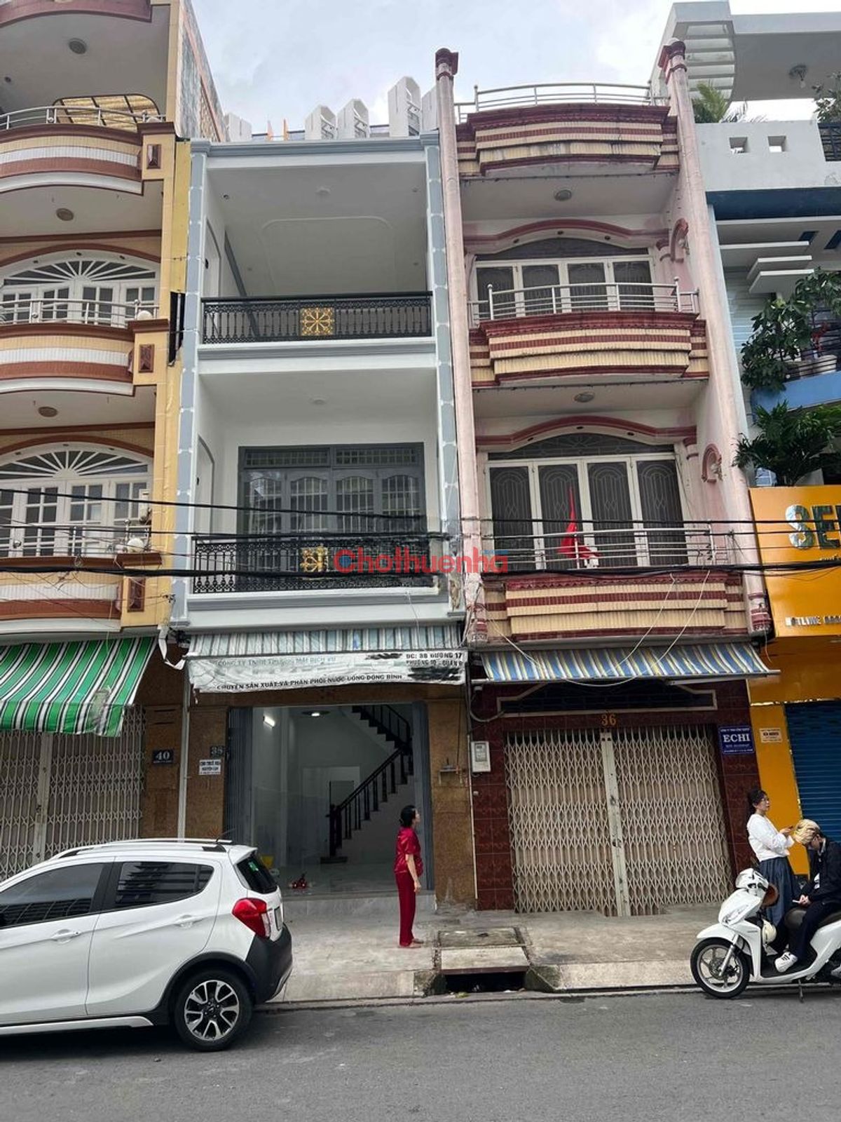 Cho thuê nhà mặt tiên Đường số 17, Phường 10, Quận 6.