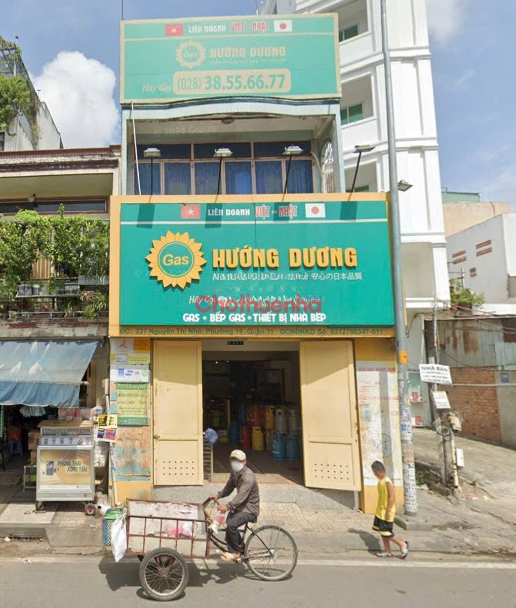 Cho thuê nhà nguyên căn MT đường Nguyễn Thị Nhỏ, Phường 16, Quận 11