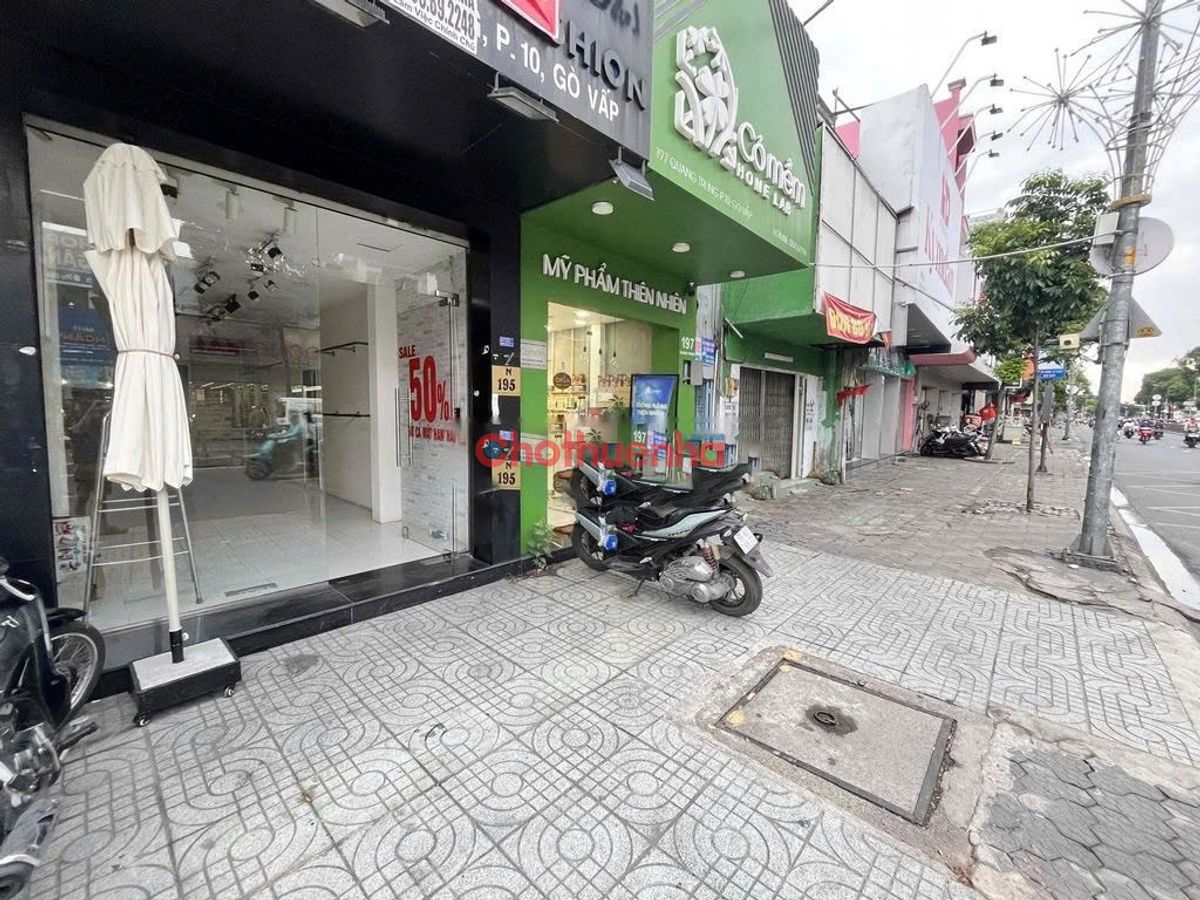 Cho thuê mặt bằng Quang Trung Gò Vấp