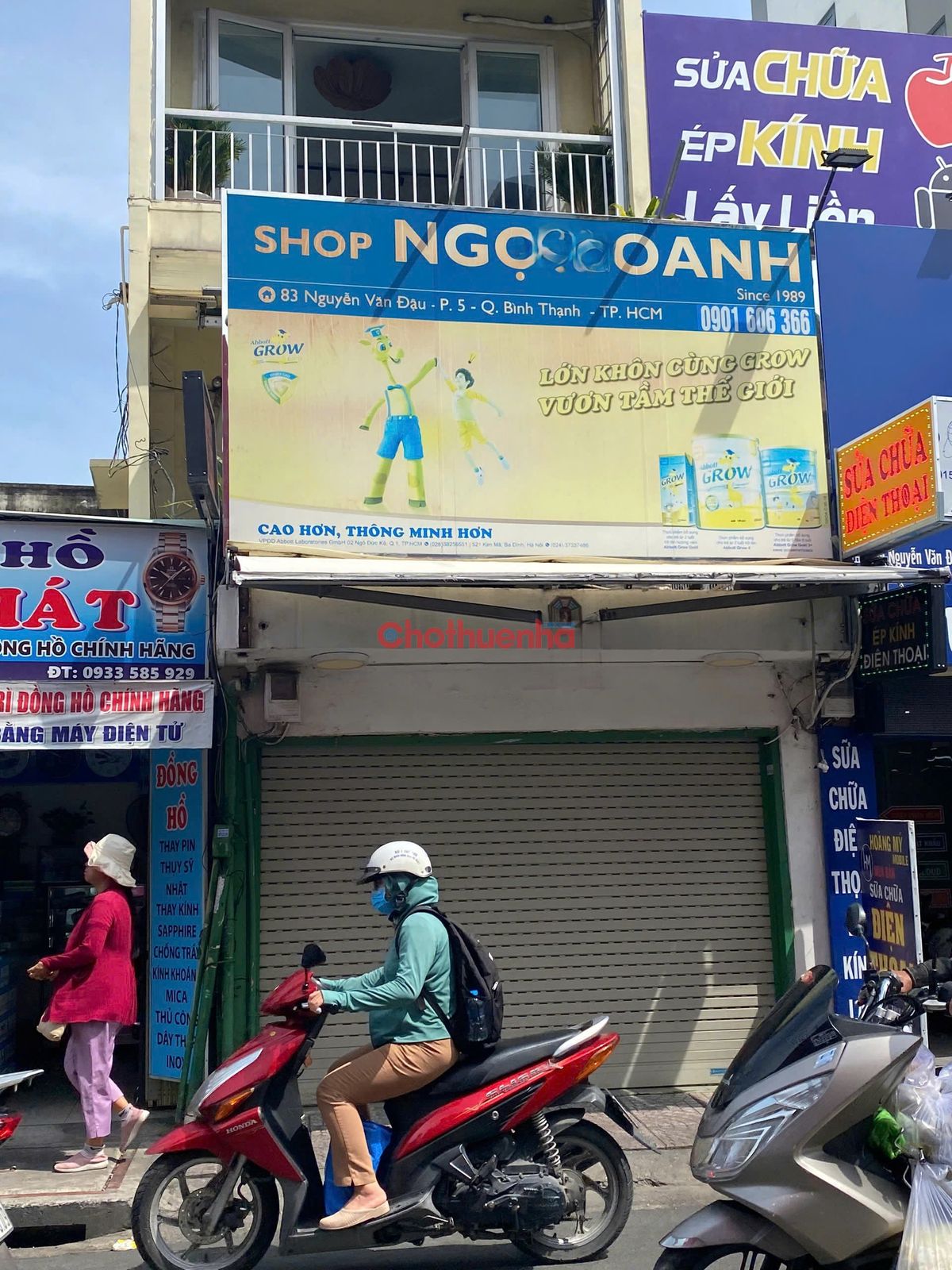 Cho thuê nhà mặt tiền Nguyễn Văn Đậu Bình Thạnh