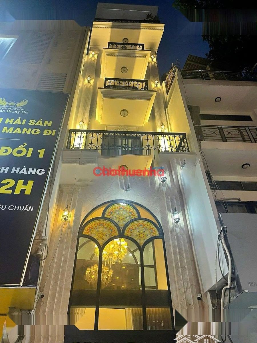 Mặt tiền CỐNG QUỲNH 4 LẦU , PHƯỜNG NGUYỄN CƯ TRINH, QUẬN 1