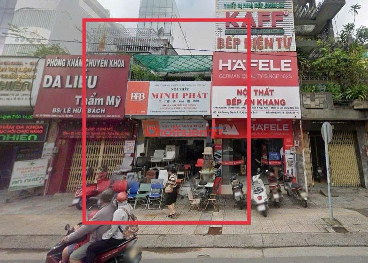 CHO THUÊ NHÀ MẶT TIỀN TRƯỜNG CHINH, PHƯỜNG 12, QUẬN TÂN BÌNH