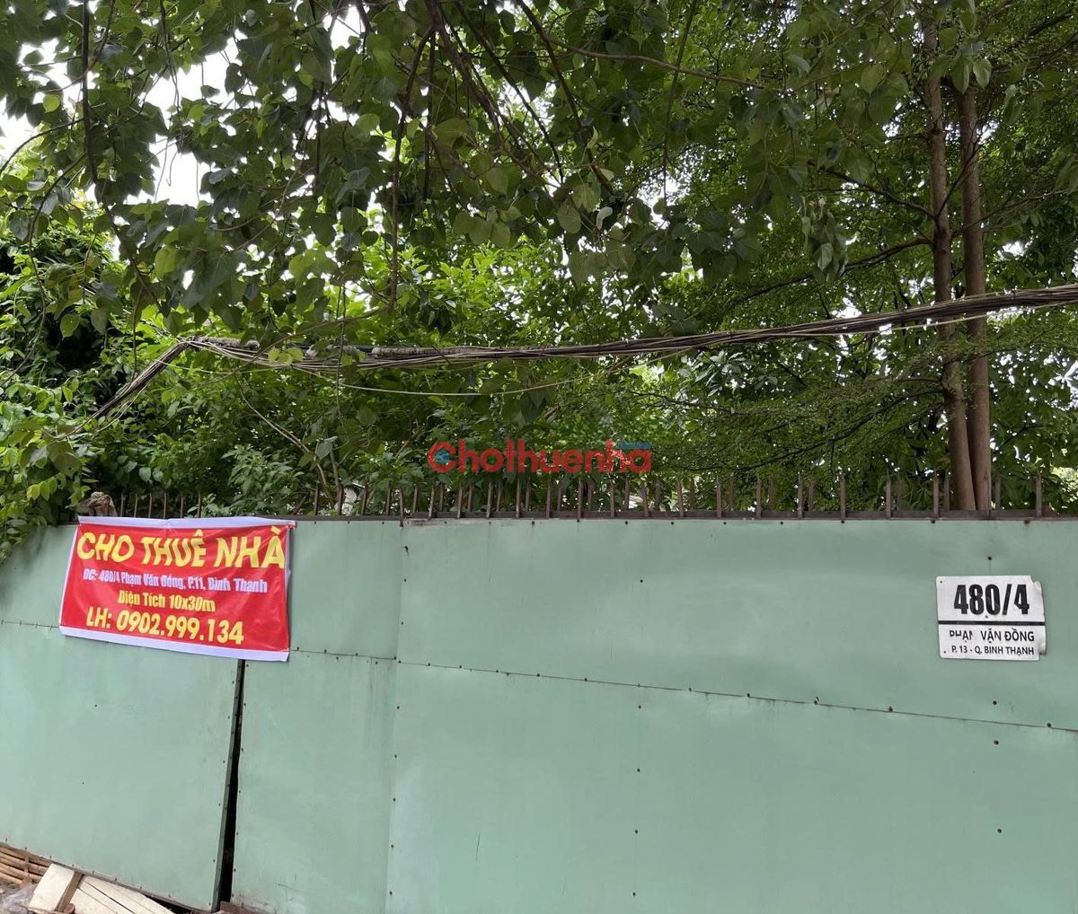 Cho thuê nhà nguyên căn  Phạm Văn Đồng, Phường 11, Quận Bình Thạnh.