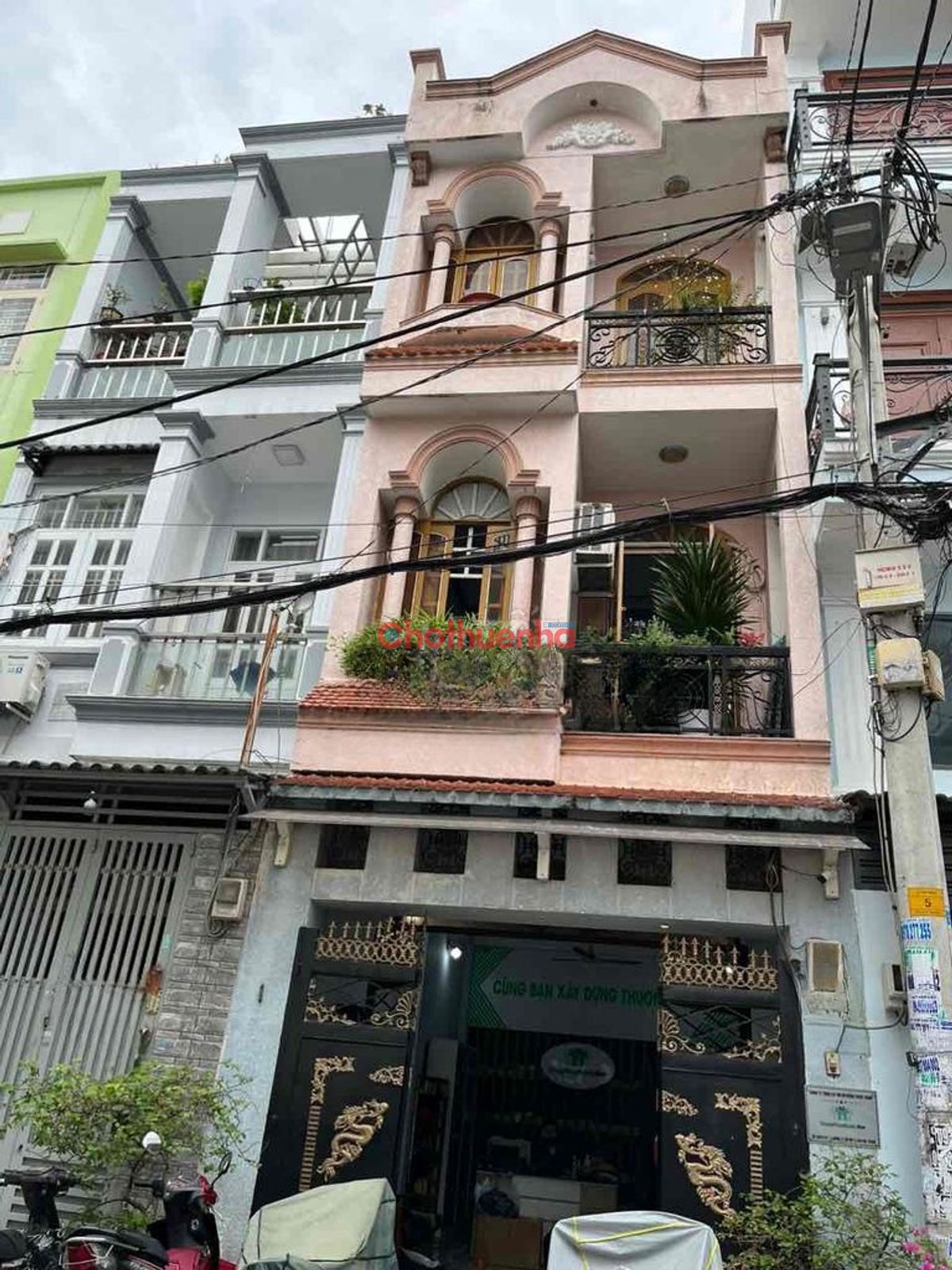 Cho thuê nhà nguyên căn Tân Hương, Quận Tân Phú - Hẻm tải - 5 Phòng