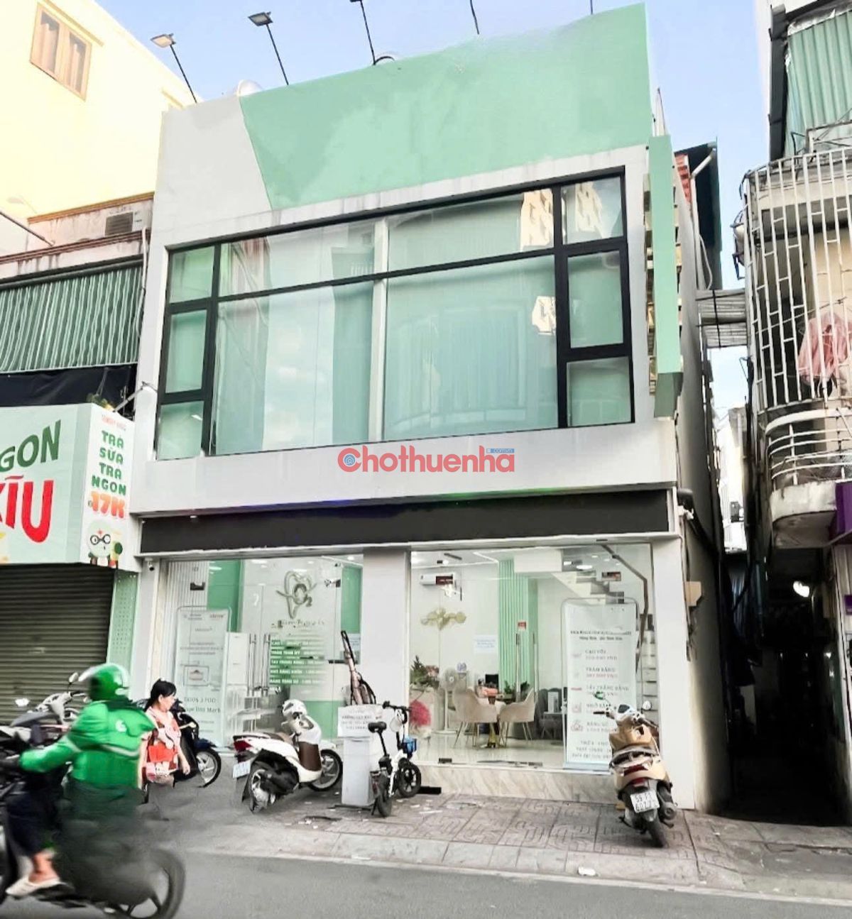 Cho thuê nhà mặt tiền đường trung tâm Quận 3. ngang 7m. Showroom, Cafe, Làm đẹp